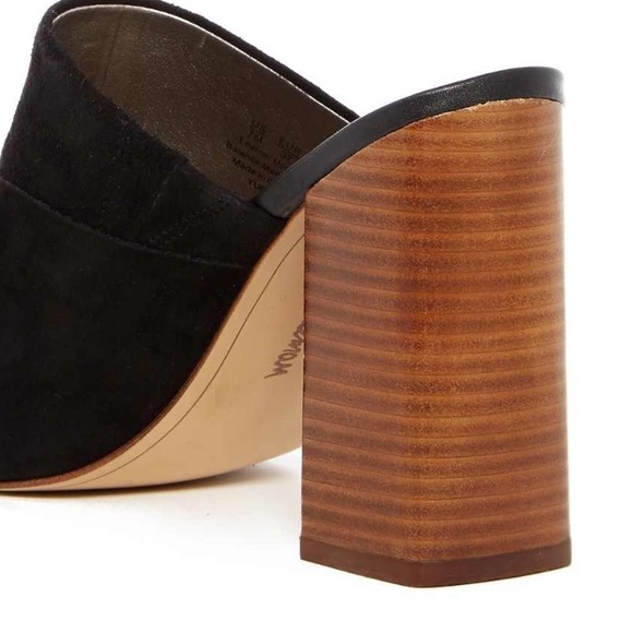 🔥SOLD OUT!🔥 SAM EDELMAN peep toe suede mules - Picture 5 of 8